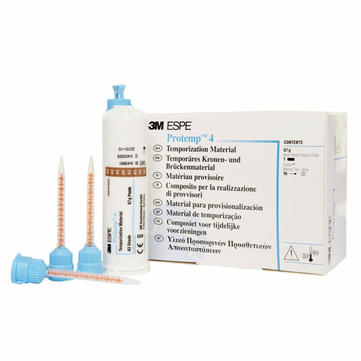 3M ESPE 46957 Protemp 4 Garant Temporary Crown & Bridge Material Automix A3 3M ESPE 46957 Protemp 4 Garant Temporary Crown & Bridge Material Automix A3